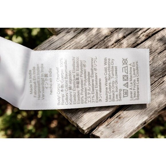 J.Crew Smocked Floral Crop Top Size Large- Cottagecore - Picture 6 of 11